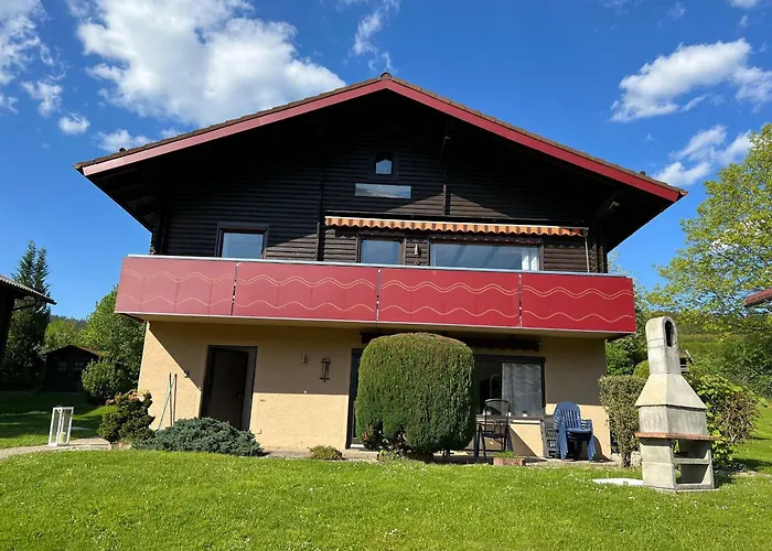 Bayerischer Wald Haus 43 Talblick 1 Oben Mit Dachgeschoss * Arrach